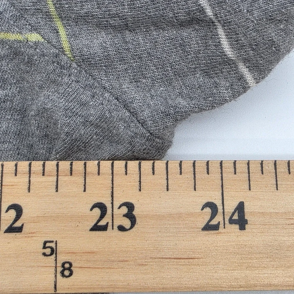 Banana Republic Polo Shirt Mens XL Grey Striped Short Sleeve Cotton
